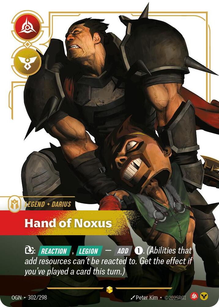 Darius - Hand of Noxus - Isekai Decks