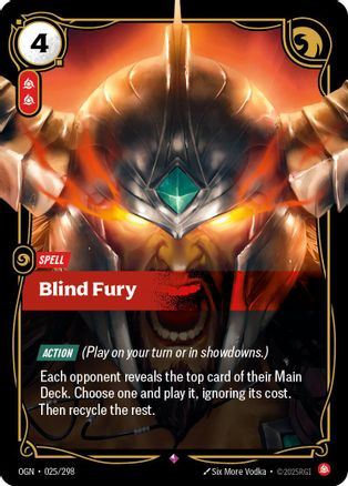 Blind Fury - Isekai Decks