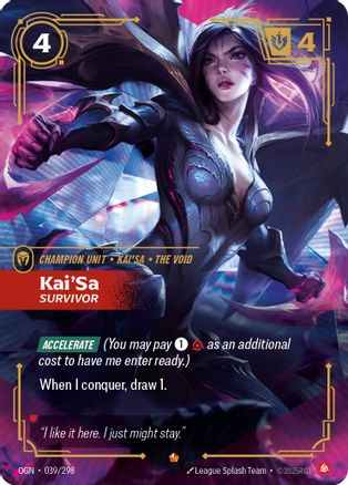 Kai'Sa - Survivor - Isekai Decks