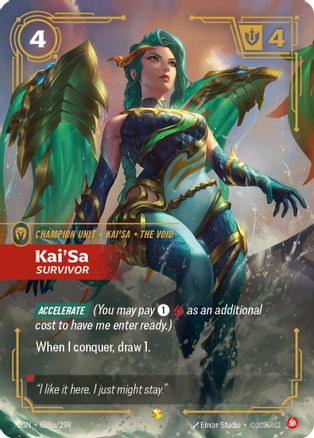 Kai'Sa - Survivor (Alternate Art) - Isekai Decks