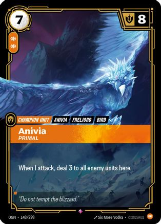 Anivia - Primal - Isekai Decks