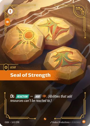 Seal of Strength - Isekai Decks
