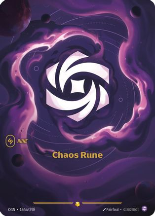 Chaos Rune (Alternate Art) - Isekai Decks